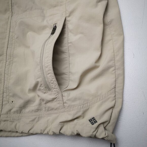 Columbia Men's Size Large Light Tan Omni Shade Sun Protection Vest - Picture 5 of 11